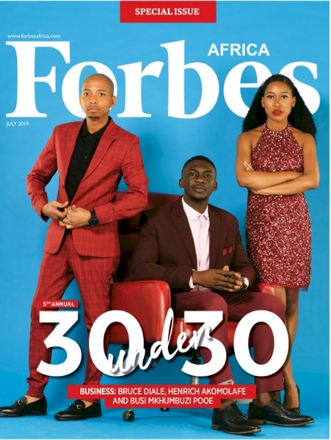 Forbes Africa Announces 30 Under 30 List for 2019