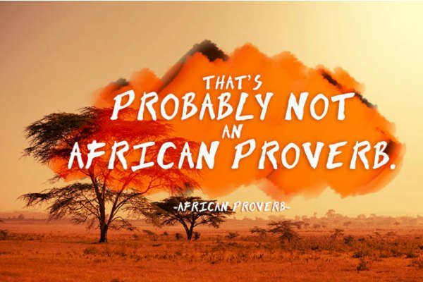 african proverbs and meaning